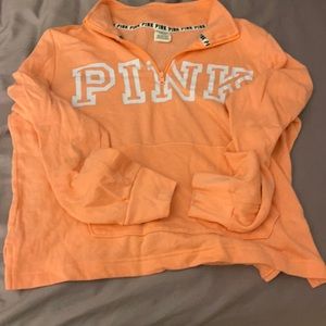 VS Pink orange pullover sweatshirt